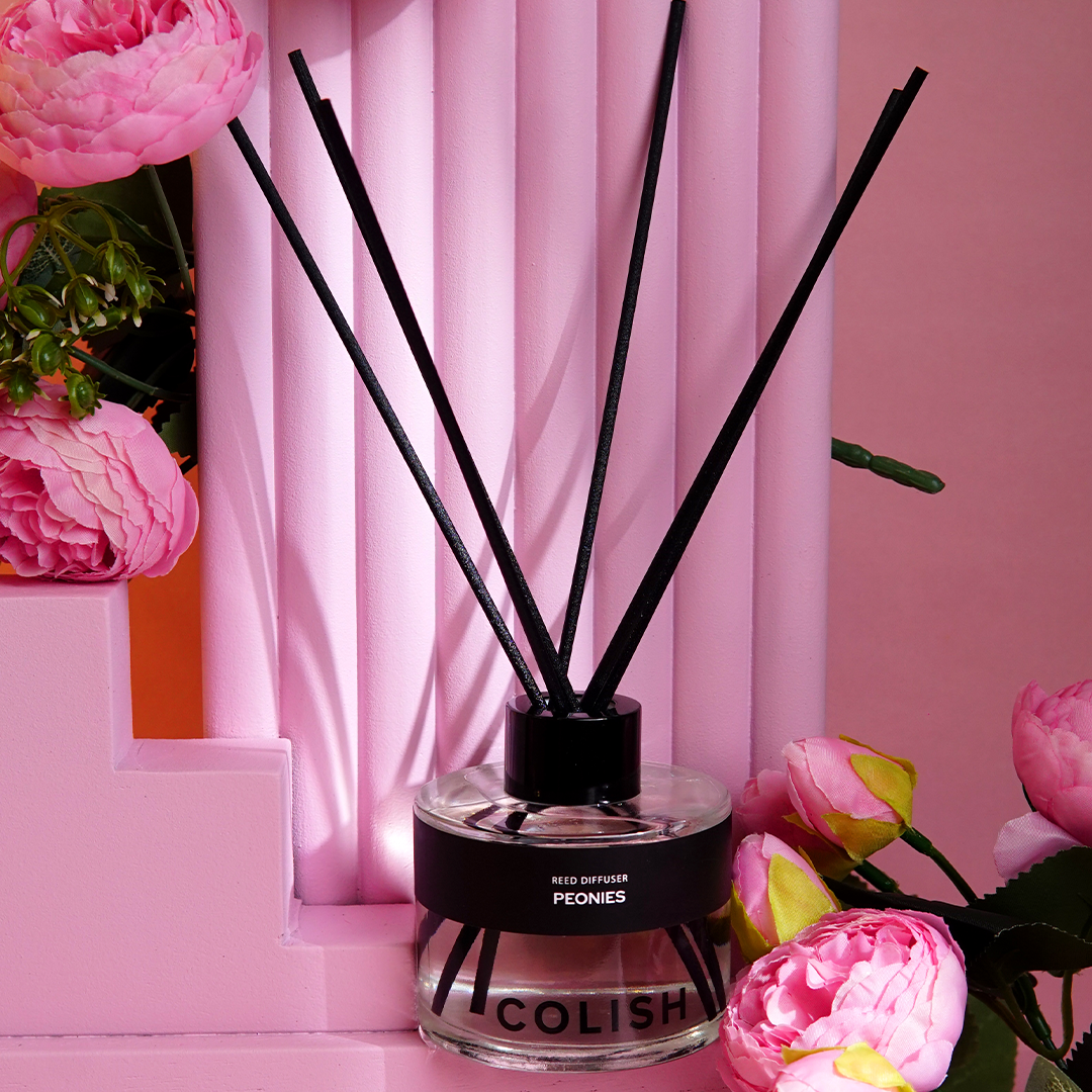 PEONIES REED DIFFUSER – COLISH - Main Image