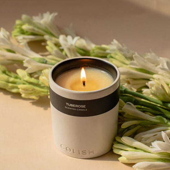 TUBEROSE SCENTED CANDLE