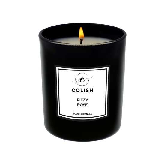 RITZY ROSE SCENTED CANDLE