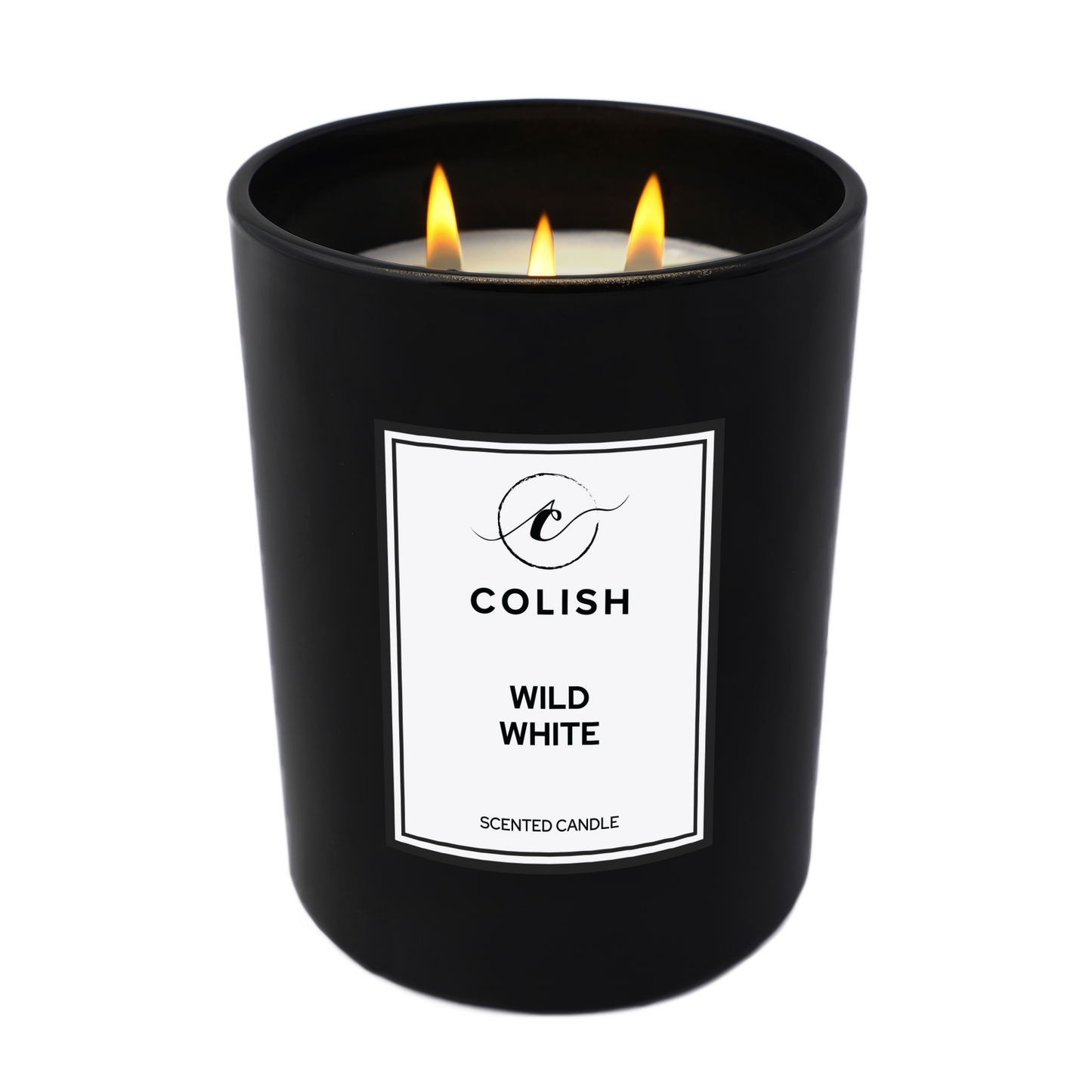 WILD WHITE SCENTED CANDLE