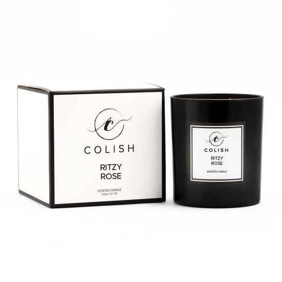 RITZY ROSE SCENTED CANDLE