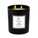 Rose & Vanilla Scented Candle