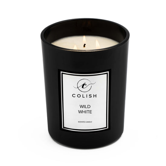 WILD WHITE SCENTED CANDLE